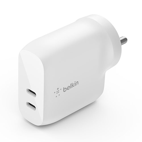 Belkin Dual USB-C 40W PD Wall Charger