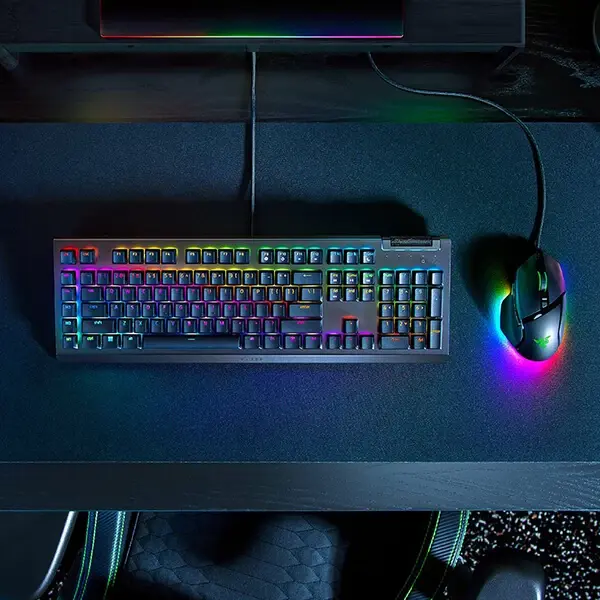 Razer BlackWidow V4 X Mechanical Gaming Keyboard Yellow Switches hover view