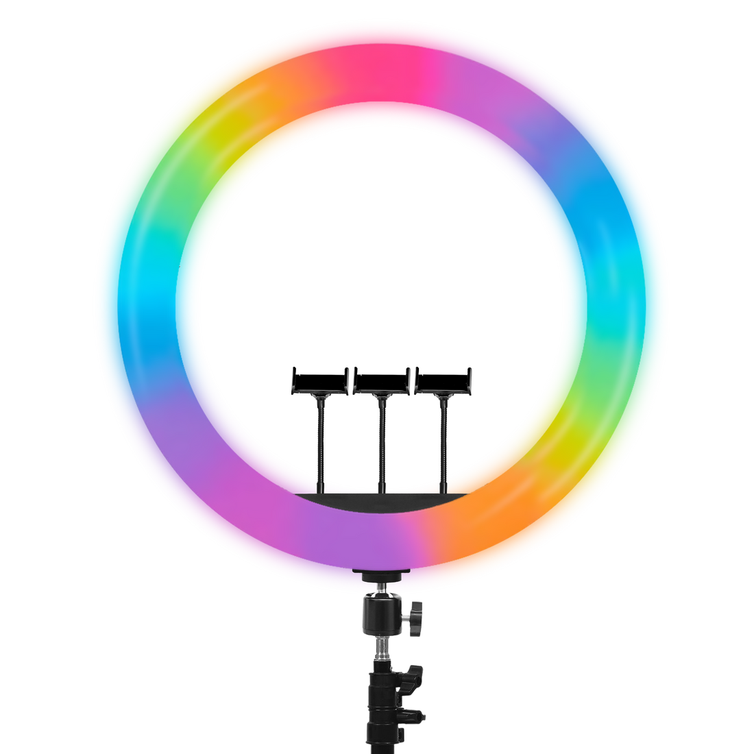 IZI LIGHT 16" Ring Light - 10 Dual & 15 RGB colors, 360 hover view