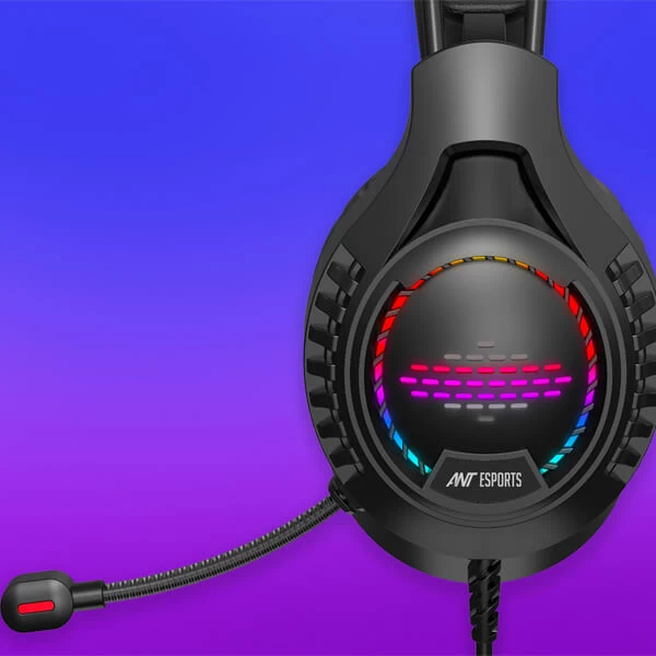 Ant Esports H650 RGB Gaming Headset (Black) hover view