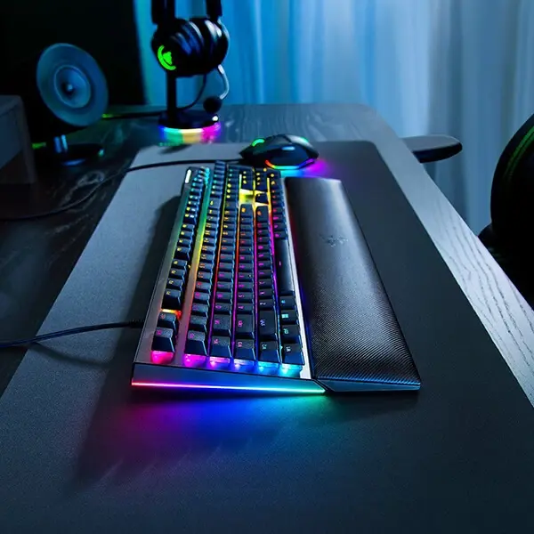 Razer BlackWidow V4 Mechanical Gaming Keyboard With Green Switches