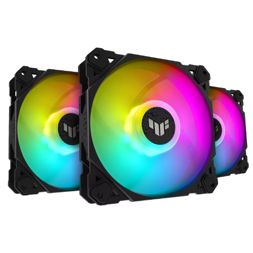 ASUS TUF Gaming TF120 ARGB Fan - Triple Fan Kit with ARGB Controller