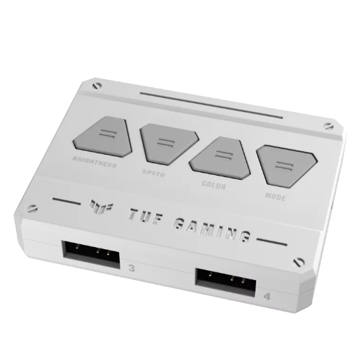 ASUS TUF Gaming TF120 ARGB White Fan - Triple Fan Kit with ARGB Controller (TF120-WH-ARGB-3IN1) hover view