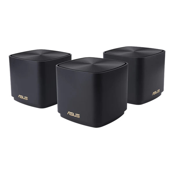 Asus ZenWiFi AX Mini Black WiFi 6 Router (3-Pack)