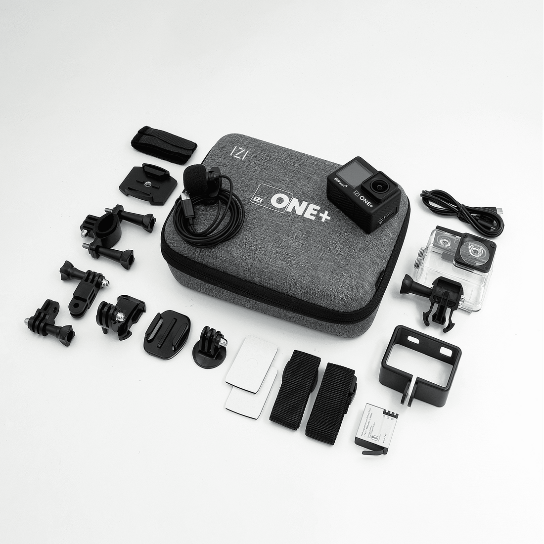 IZI ONE+ 5K Action Camera : Dual Screen, Waterproof, 48MP - Image 3