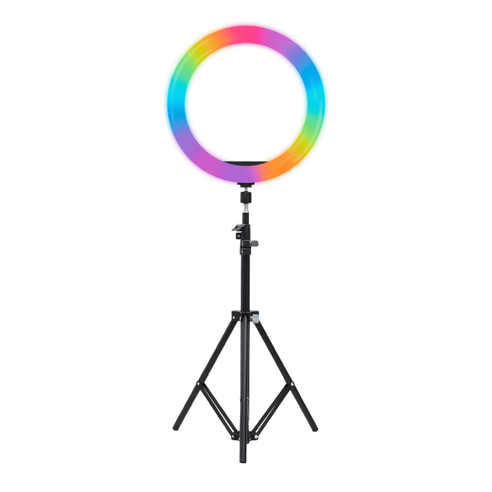 IZI LIGHT 16" Ring Light - 10 Dual & 15 RGB colors, 360