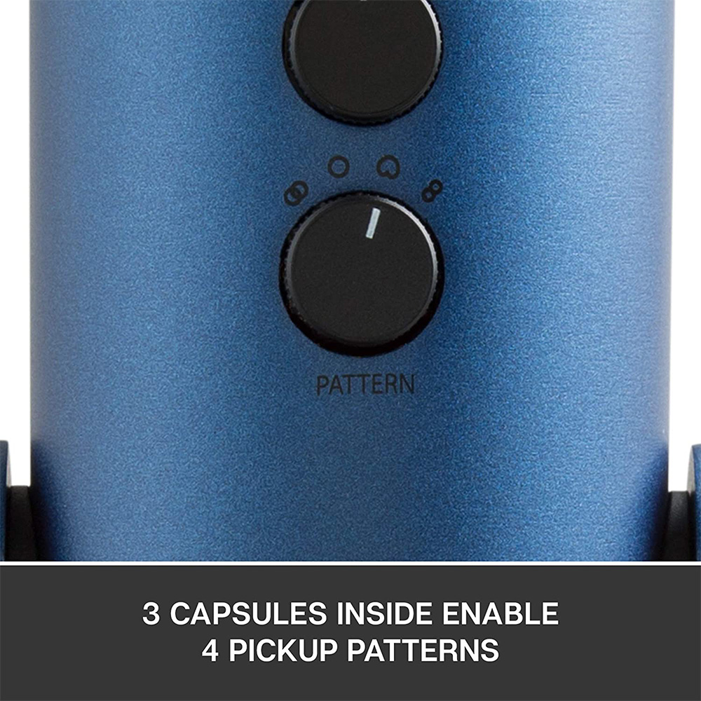 Blue Yeti USB Mic for Recording and Streaming on PC