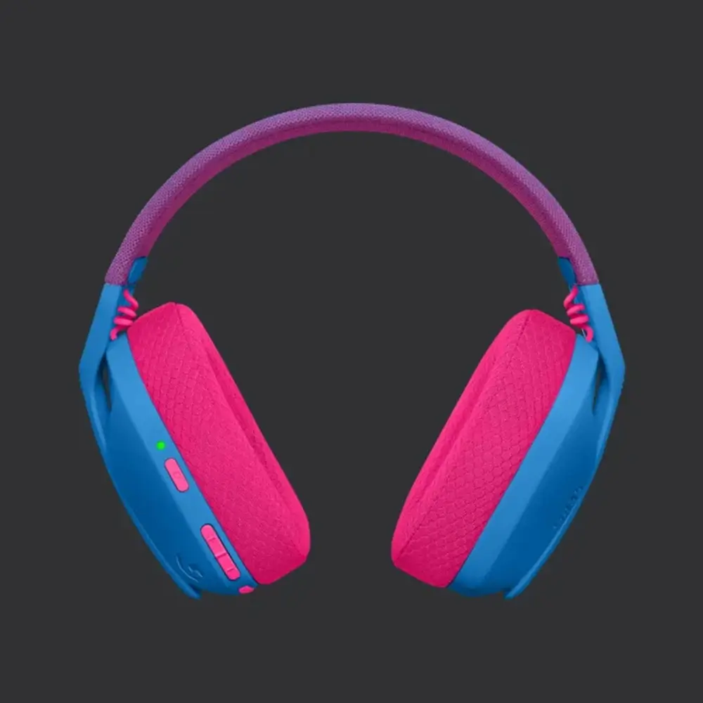 Logitech G435 Lightspeed Wireless Gaming Headset Blue & Raspberry hover view