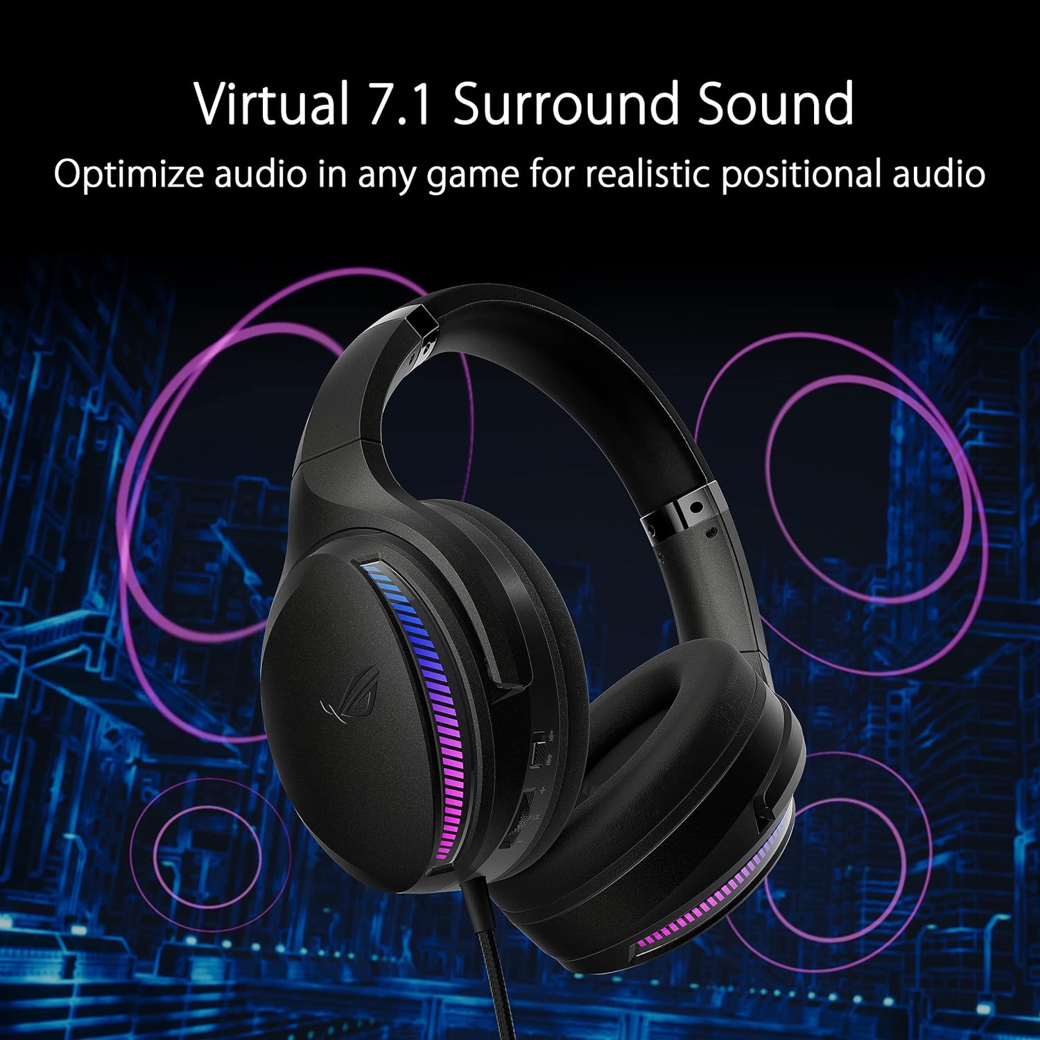 ASUS ROG Fusion II 300 Gaming Headset hover view