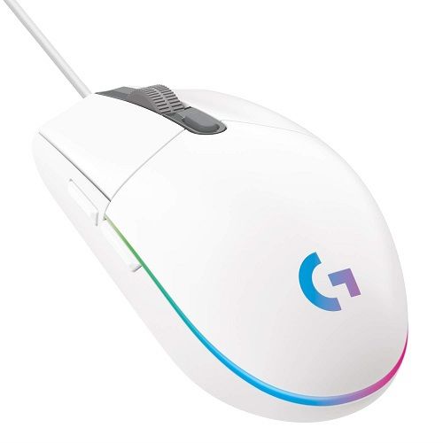 Logitech G102 Lightsync RGB Gaming Mouse, White hover view
