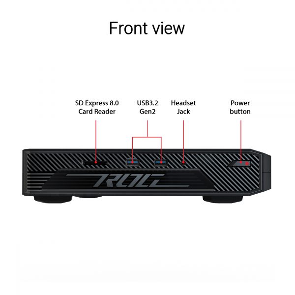 ASUS ROG NUC with NVIDIA GeForce RTX 4060 RNUC14SRKU7168A0I