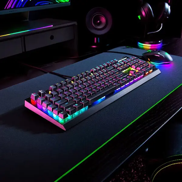 Razer BlackWidow V4 X Mechanical Gaming Keyboard Yellow Switches