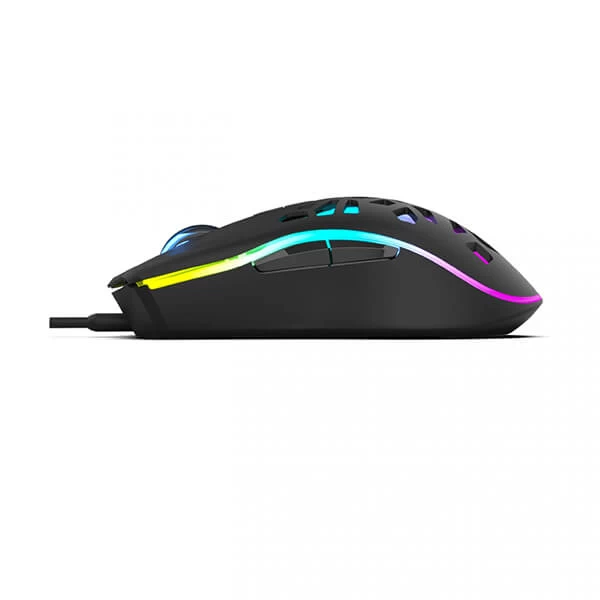 Ant Esports GM80 Wired Gaming Mouse (3600 DPI, Optical Sensor, Black)