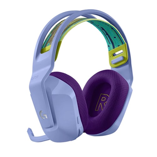 Logitech G733 LIGHTSPEED Wireless RGB Gaming Headset - Lilac hover view