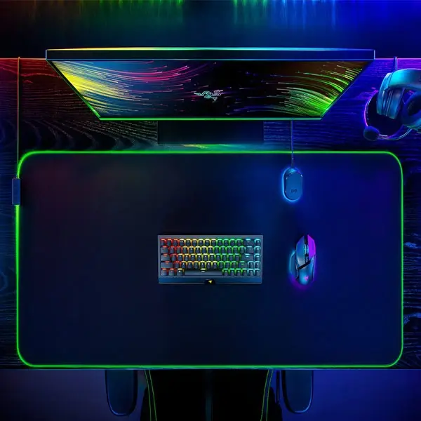 Razer Goliathus Chroma 3XL Black Soft Rgb Gaming Mouse Pad (Extended Large)