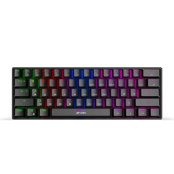 Ant Esports MK1300 Mini Mechanical Gaming Keyboard Outemu Red Switches