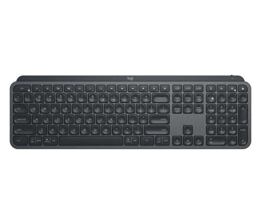 Logitech MX Keys Advanced Wireless Illuminated Keyboard - Graphite