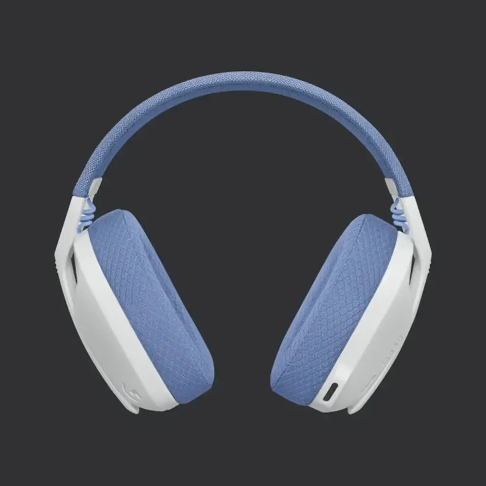 Logitech G435 Lightspeed Wireless Gaming Headset Off White & Lilac