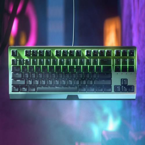 Razer BlackWidow V3 Tenkeyless Mechanical Gaming Keyboard Green Switches