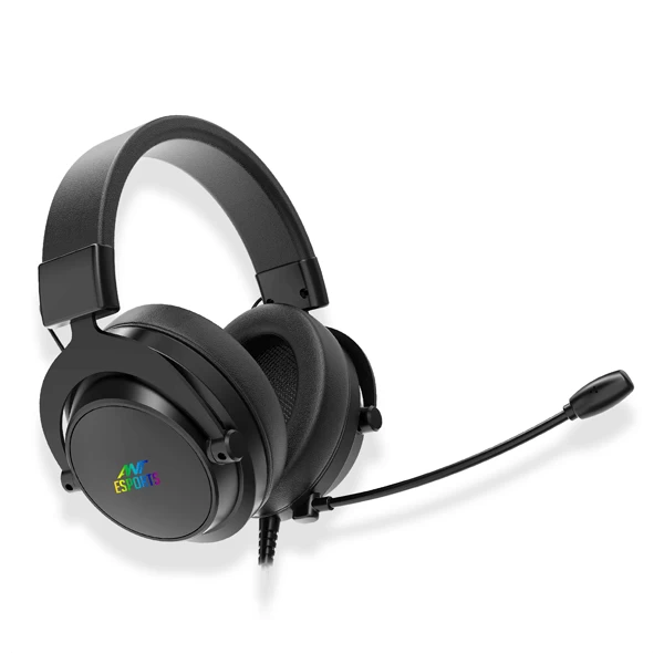 Ant Esports H800 RGB 7.1 Surround Sound Gaming Headset (Black)