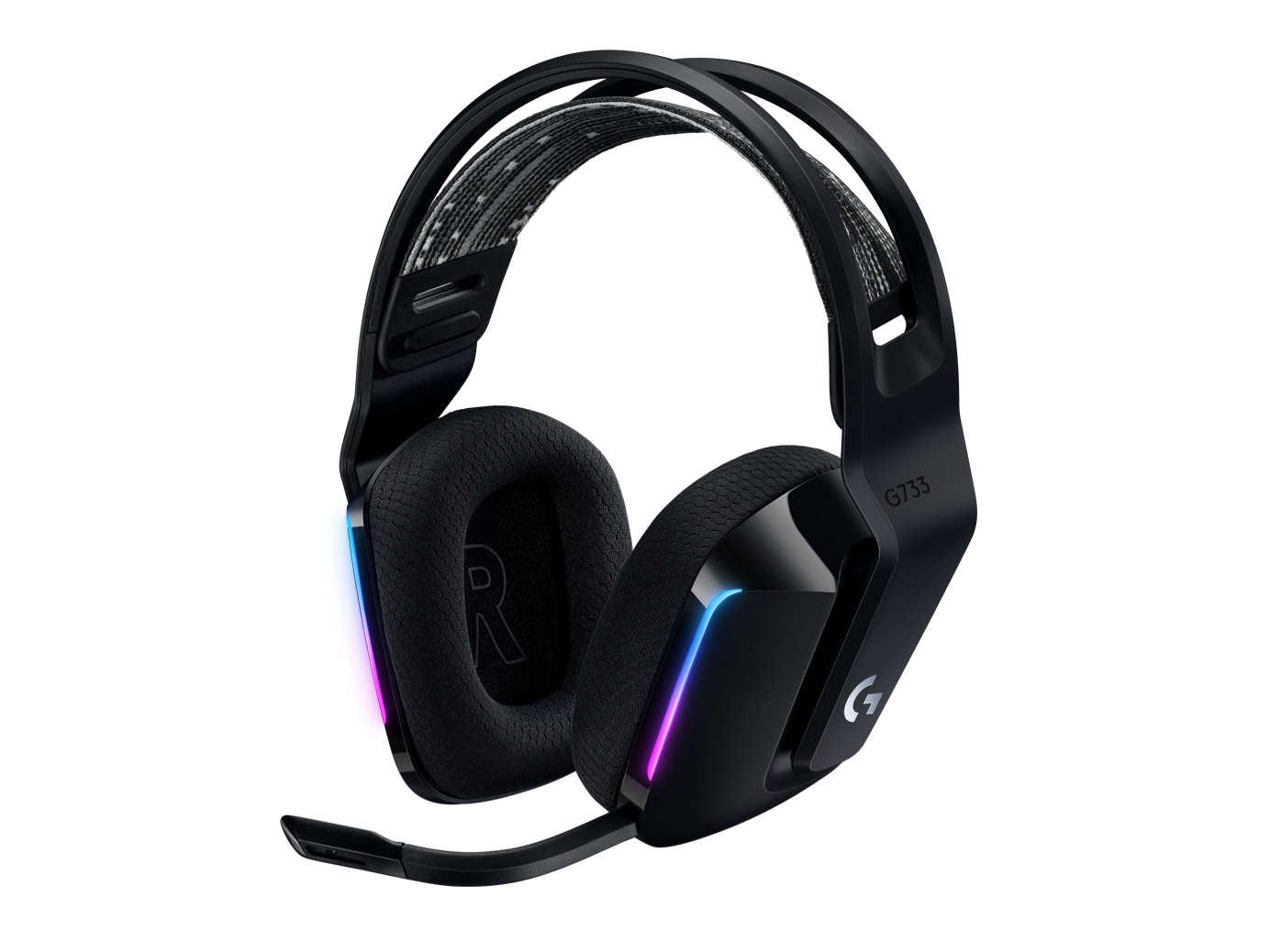 Logitech G733 Lightspeed Wireless RGB Headset Black
